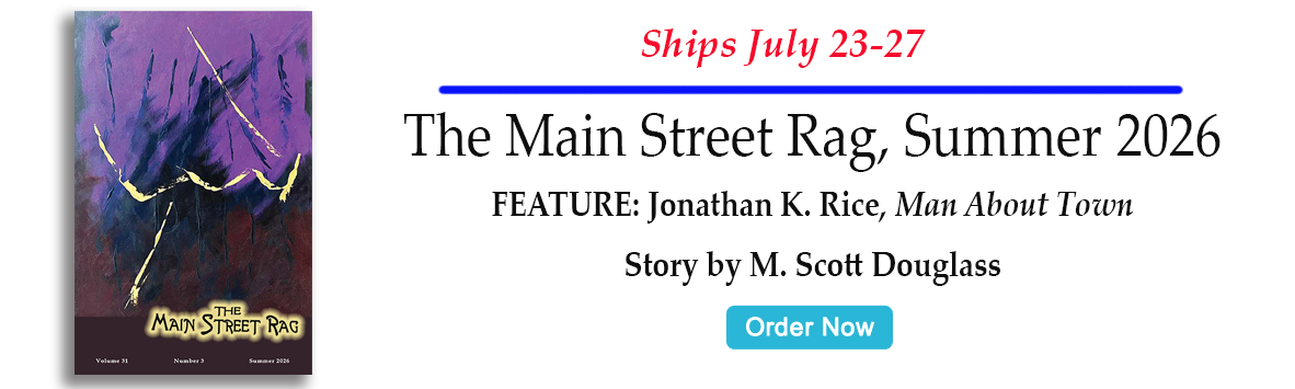 The Main Street Rag, Summer 2026 MSR_Sm2026